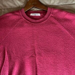 Perfectwhitetee Women's Berry Crew Neck reversible sweatshirt